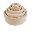 Beech Wood Stacking Bowls
