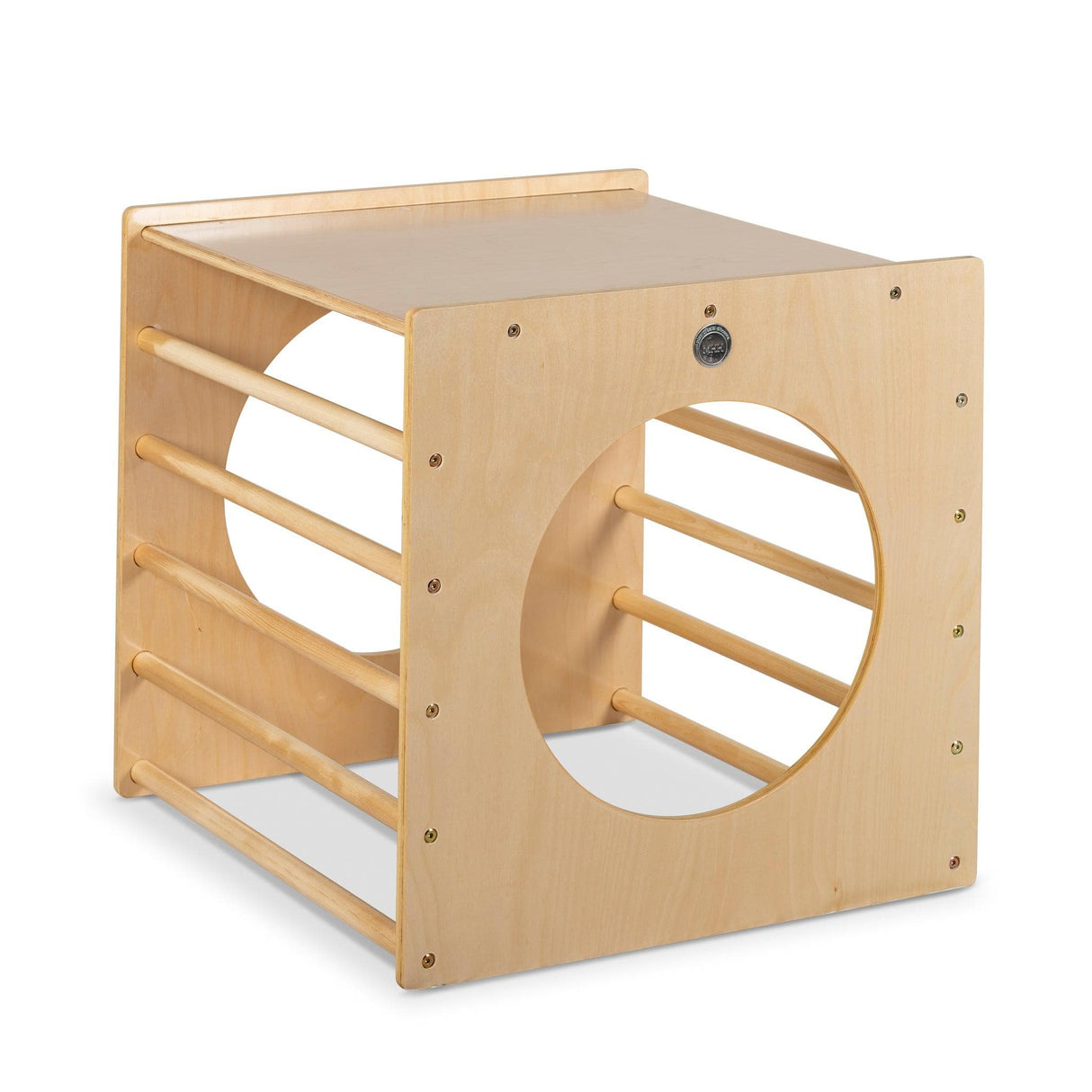 Birch Top Play Cube - Varnished