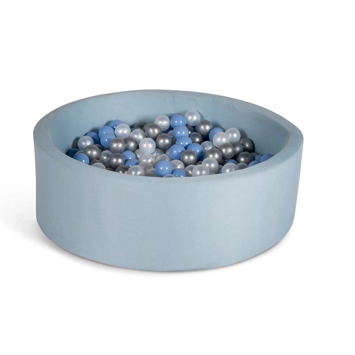 Blue Ball Pit for Children - Blue / Grey Balls