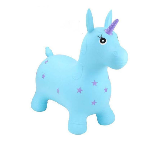 Bouncer - Turquoise Unicorn-Babies and Toddlers-My Happy Helpers