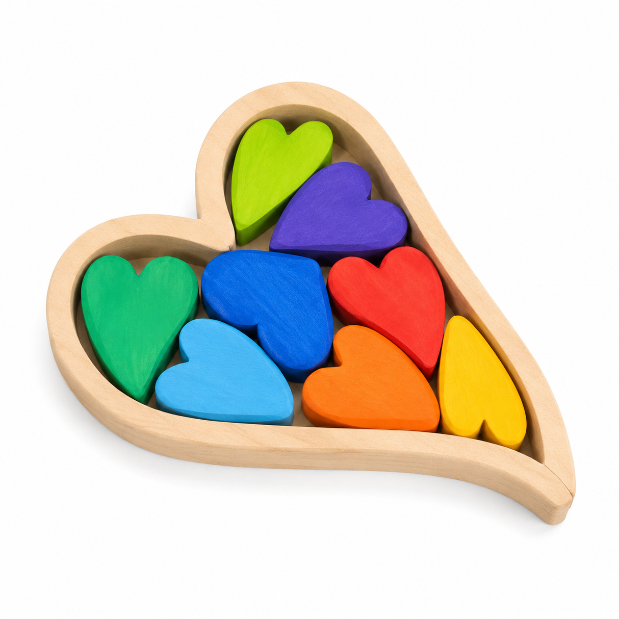 Wooden Hearts - Bright