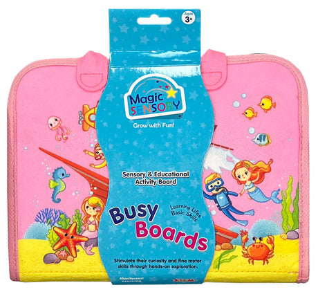 Busy Board Pink