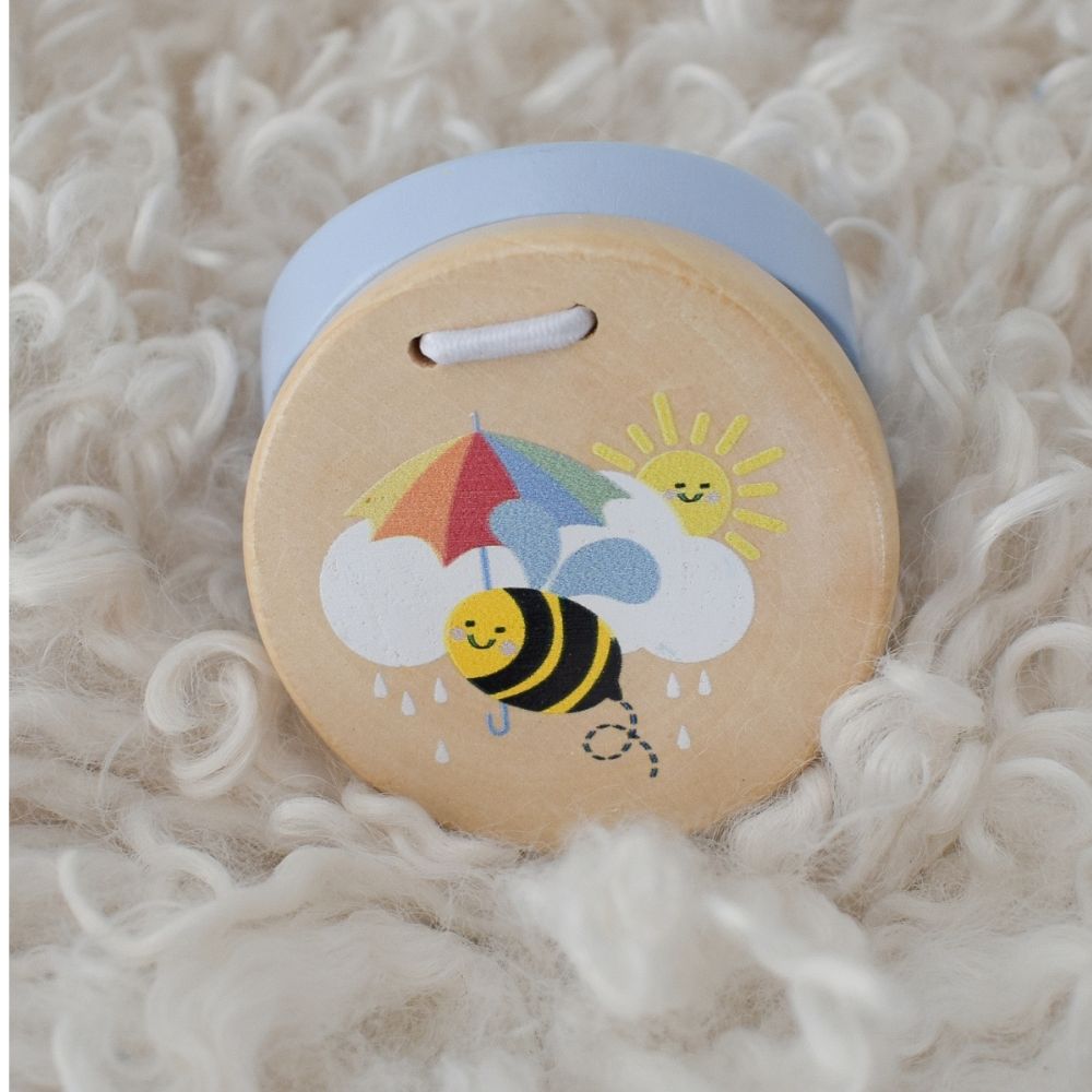 Buzzy Days Bee Wooden Castanets