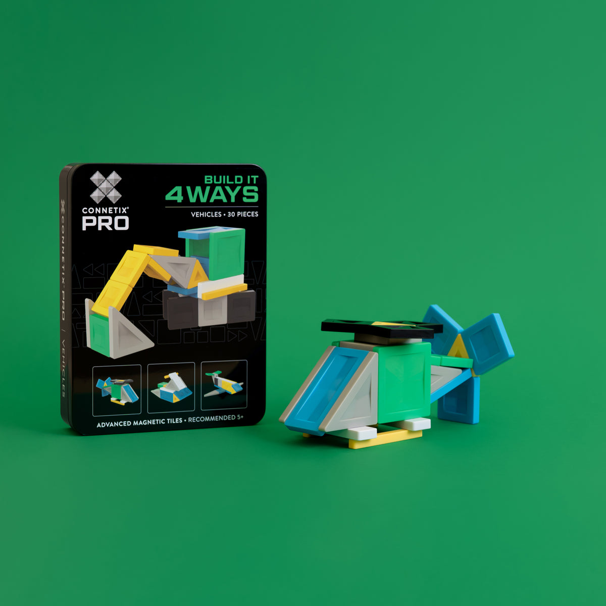 Connetix PRO - Build It 4 Ways Vehicles Pack 30 pc