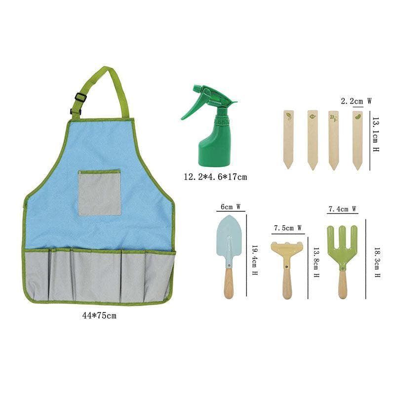 Calm and Breezy - Kid's Garden Tool Apron