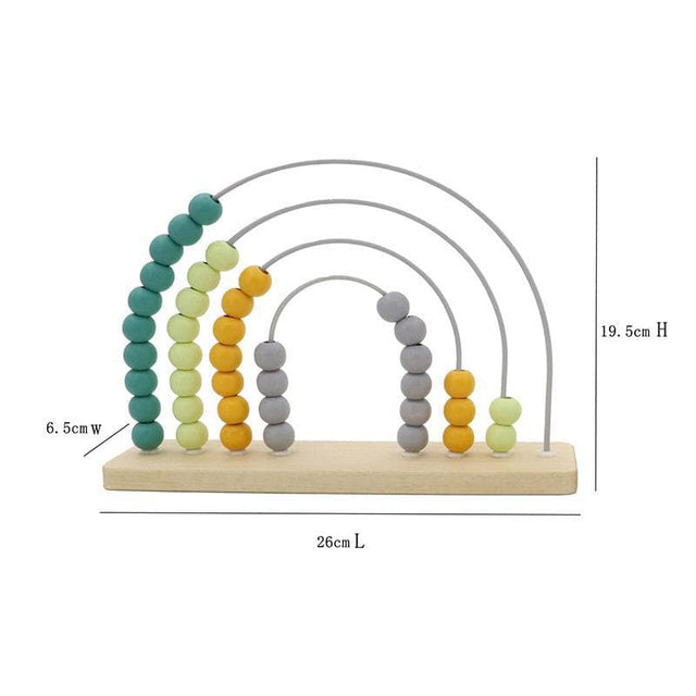 Calm and Breezy Rainbow Abacus