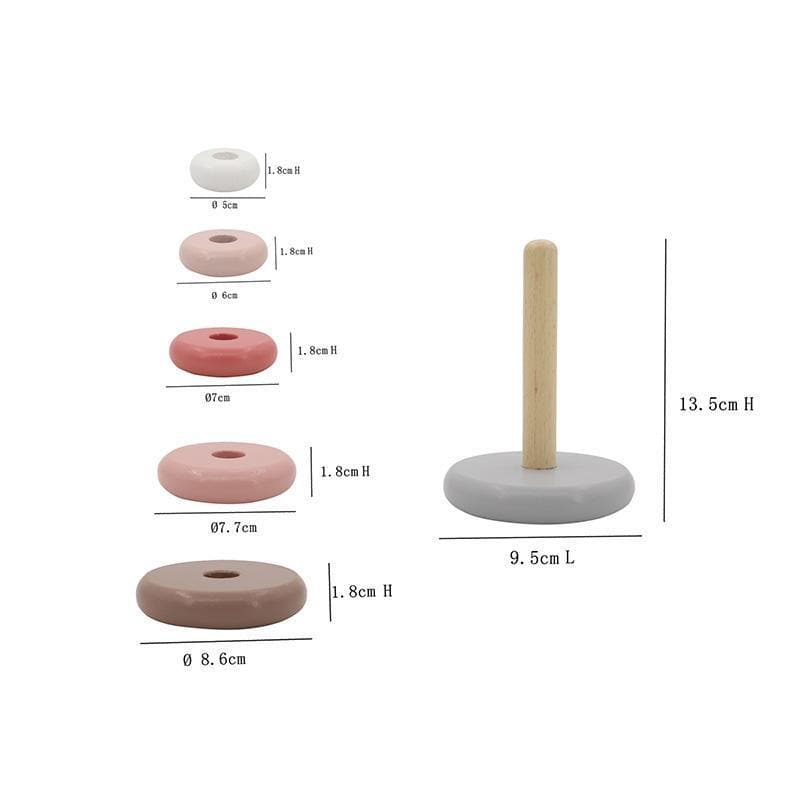 Calm and Breezy Stacking Tower - Marina