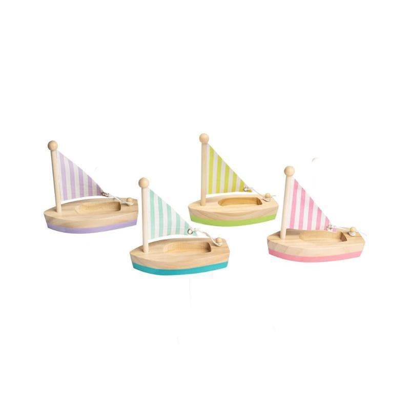 Mini cheap sailboat toy