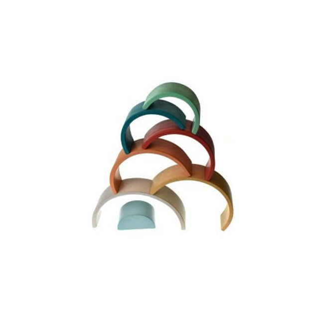 Calm and Breezy Wooden Stacking Rainbow