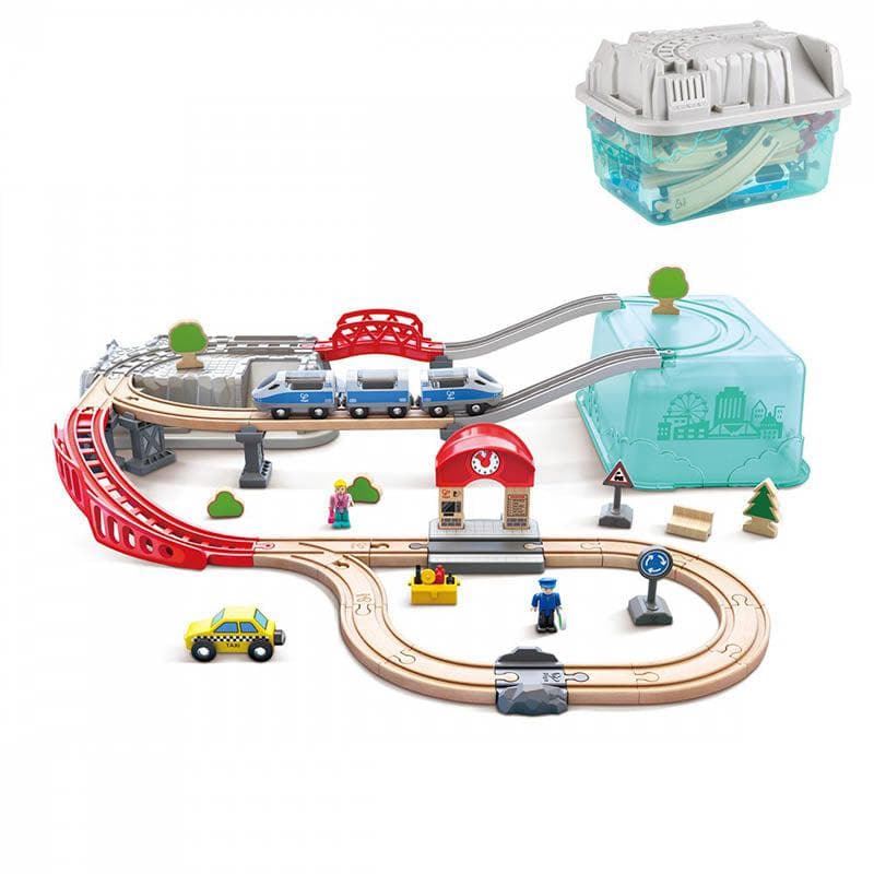 City Train Bucket Set