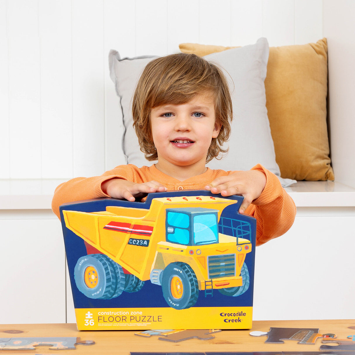 Classic Floor Puzzle - 36 pc - Construction Zone