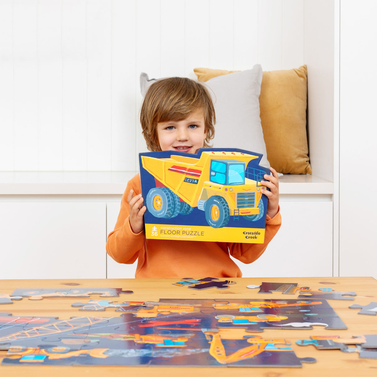 Classic Floor Puzzle - 36 pc - Construction Zone