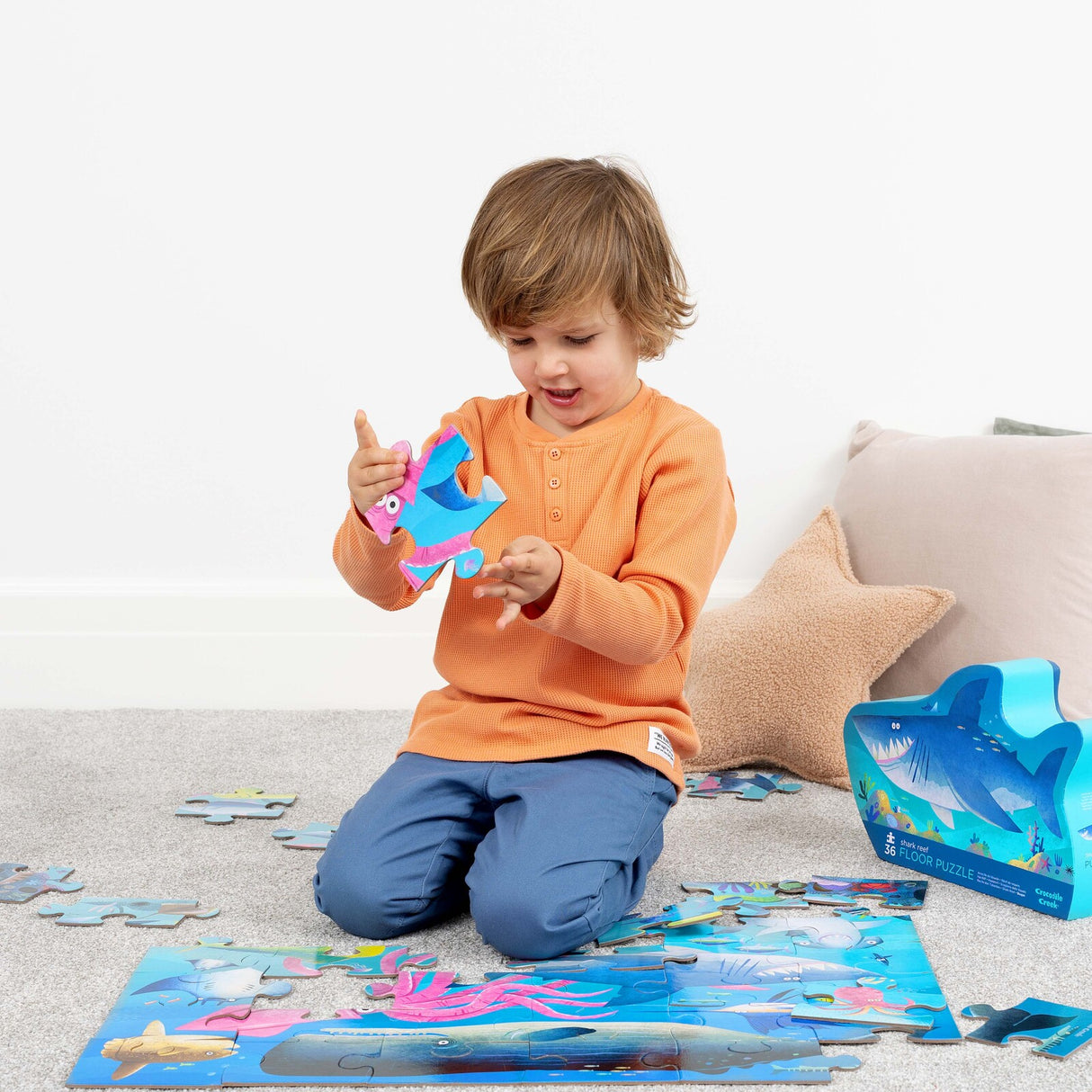 Classic Floor Puzzle 36 pc - Shark Reef