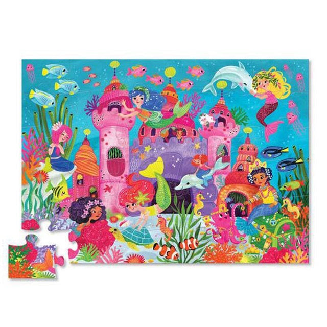 Classic Floor Puzzle 36pc - Mermaid Palace