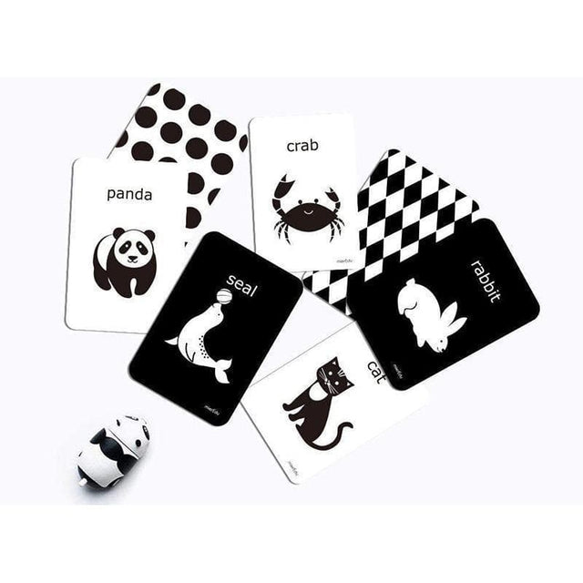 Cognitive Flash Cards - Black & White
