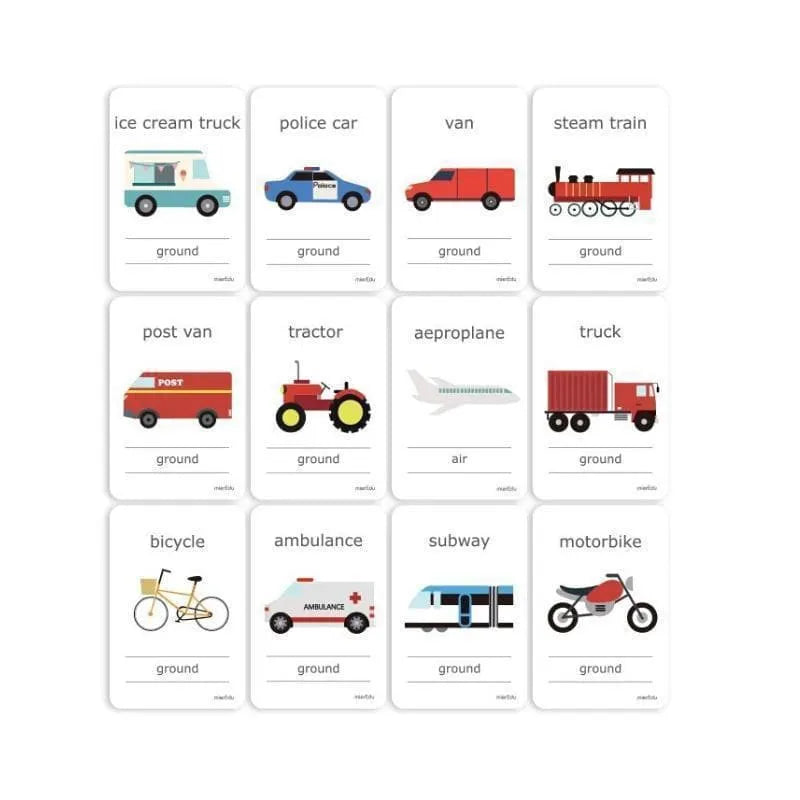 Cognitive Flash Cards - Transport
