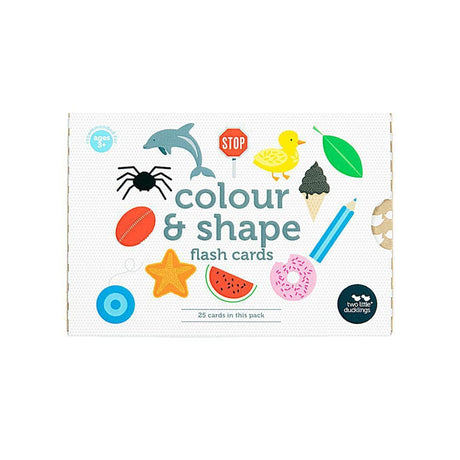 Colour and Shape Flash Cards