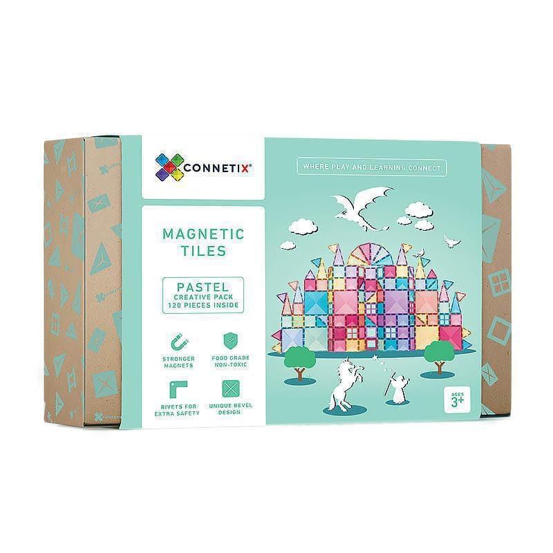 Connetix 120 Piece Pastel Creative Pack