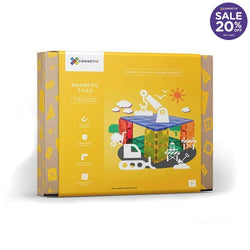 Connetix 2 Piece Base Plates - Blue & Green Pack