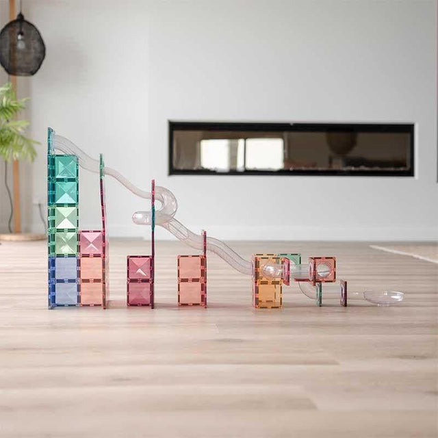Connetix 80 pc Pastel Ball Run Expansion Pack