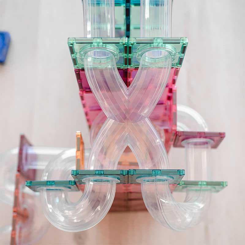 Connetix 80 pc Pastel Ball Run Expansion Pack