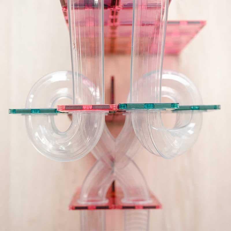 Connetix 80 pc Pastel Ball Run Expansion Pack