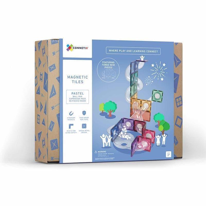 Connetix 80 pc Pastel Ball Run Expansion Pack