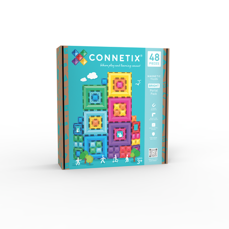 Connetix Bright Portal Pack 48 pc