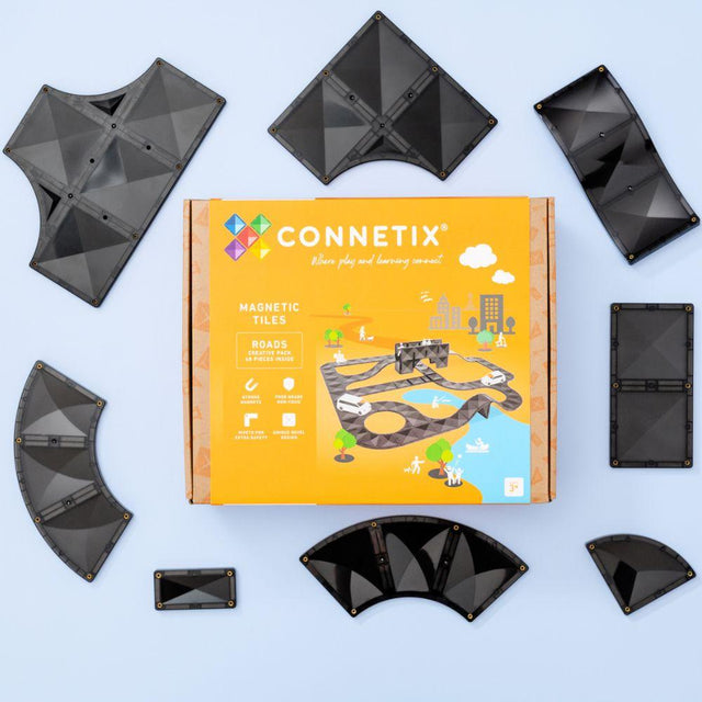 Connetix Creative Roads Pack 48 pc