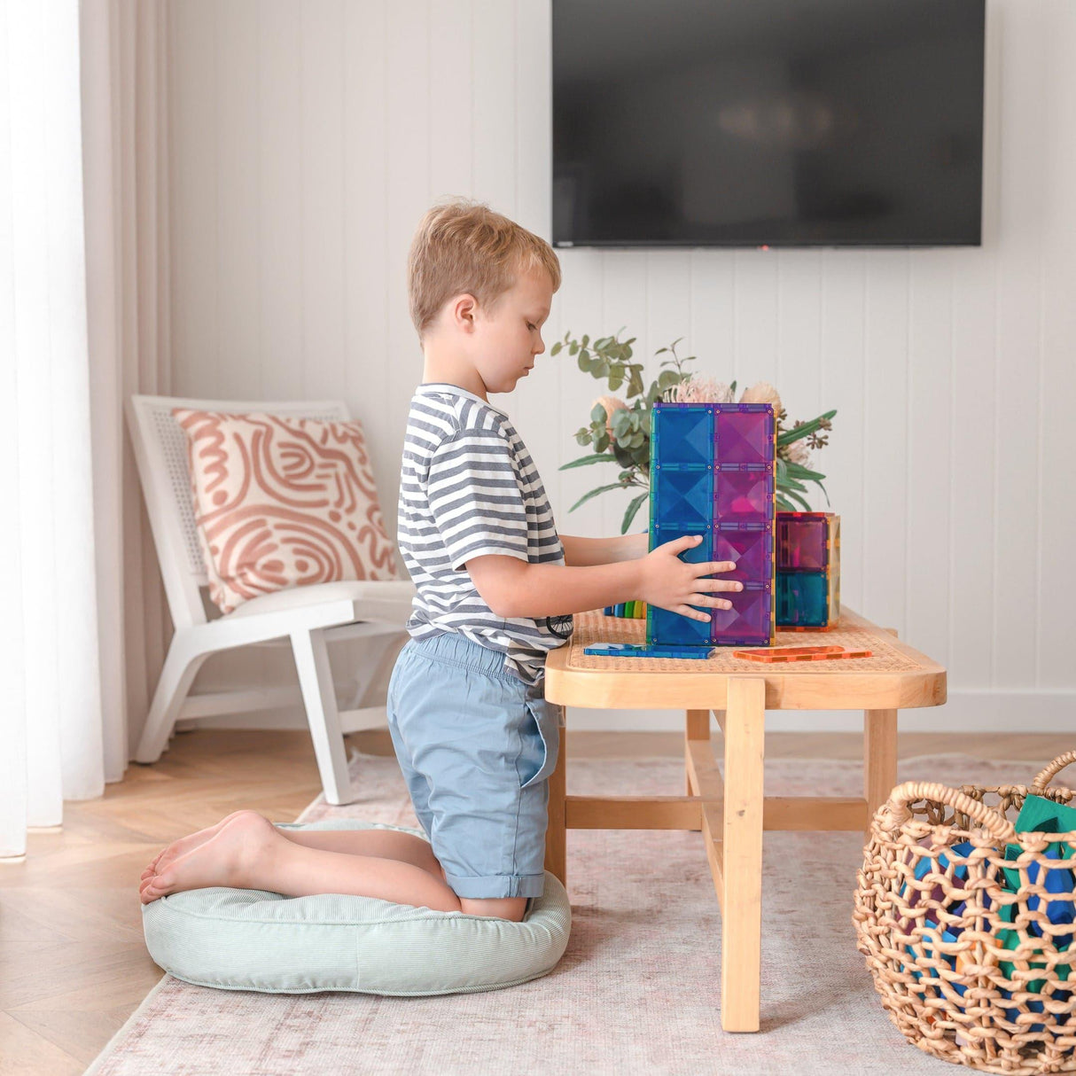 Connetix Rainbow Rectangle Pack 18pc