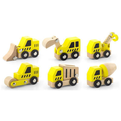 Construction Vehicles Set (6 Pcs)
