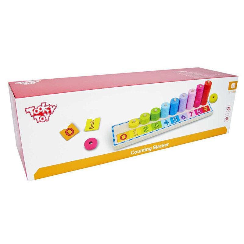 Counting Stacker Puzzle Board