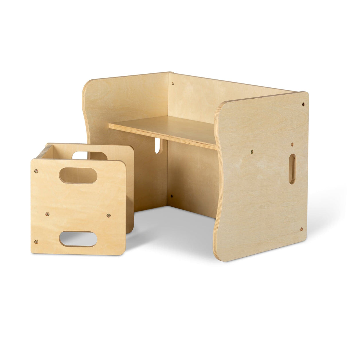 Cube Weaning Table & Single Chair - Vanish