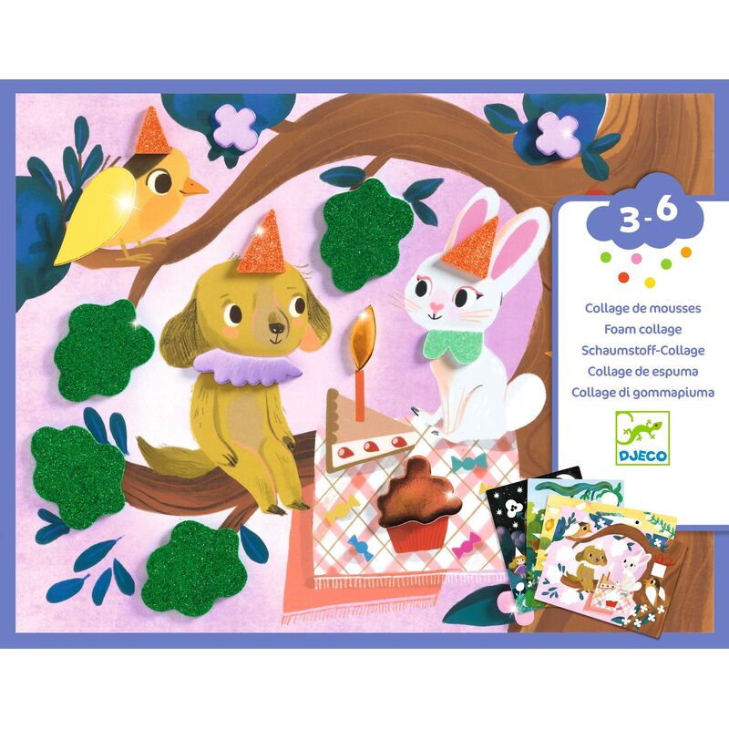 Foam Collage - Sparkling Parties Activity