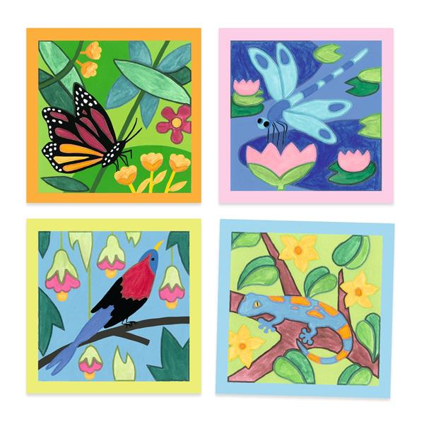 Indonesia Guided Painting Art Kit