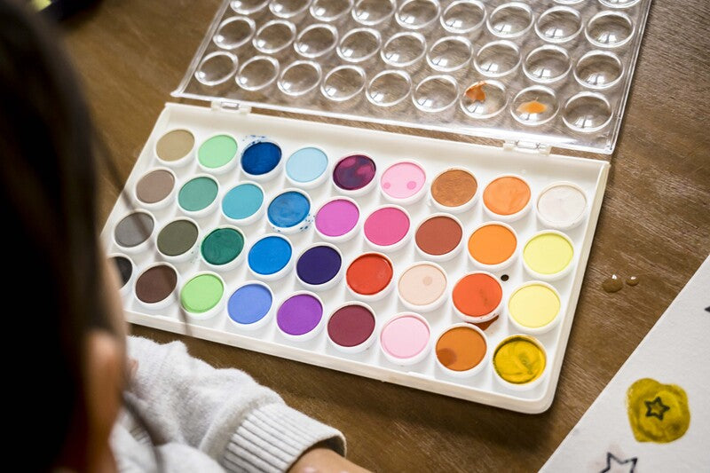 36 Gouache Colour Paint Palette