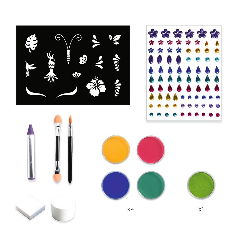 Rio de Janeiro Face Painting Activity Kit