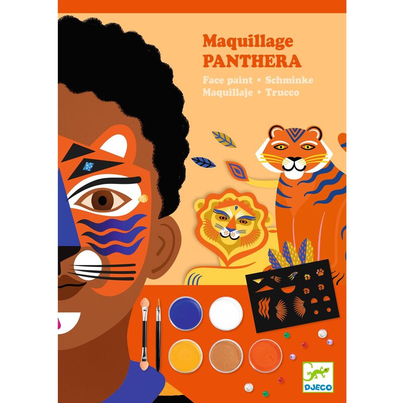 Panthera Face Painting Activity Kit