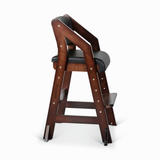 Dine and Grow - Walnut & Black Dining Chair-Furniture & Décor-My Happy Helpers