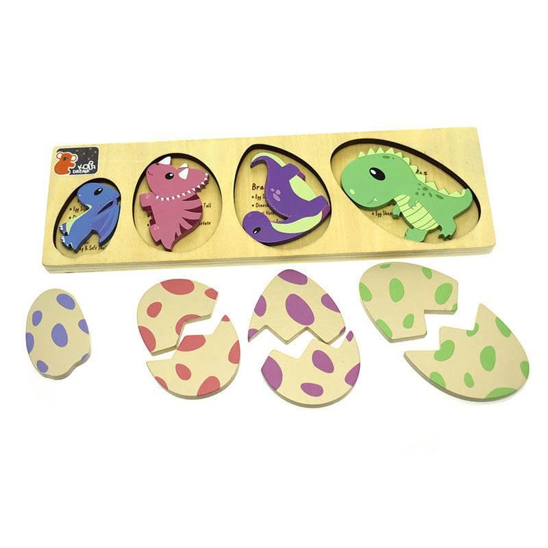 Dinosaur Egg Puzzle with Fact Check