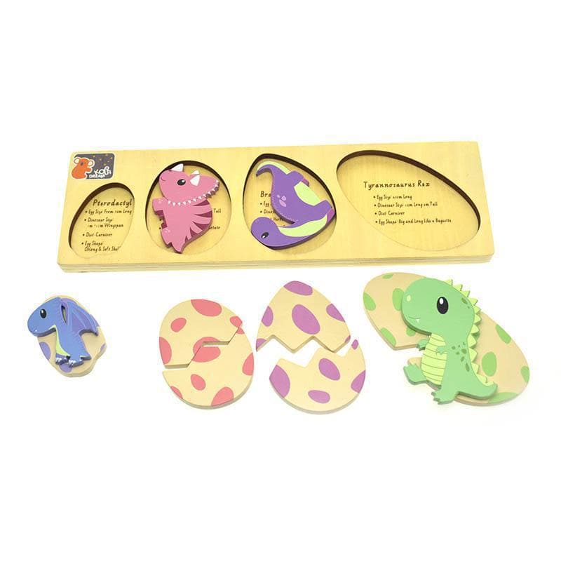 Dinosaur Egg Puzzle with Fact Check