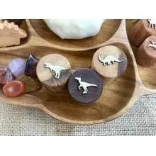 Dinosaur Playdough Stamps