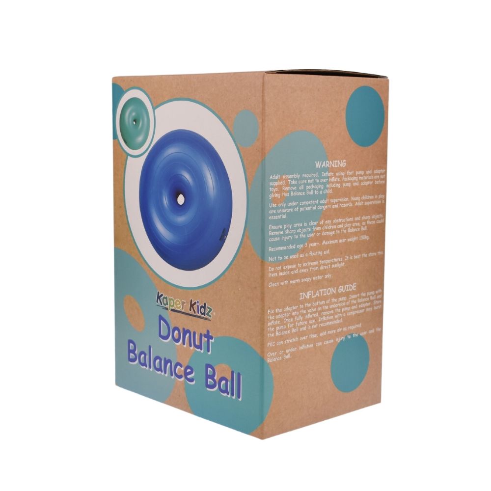 Donut Balance Ball Blue