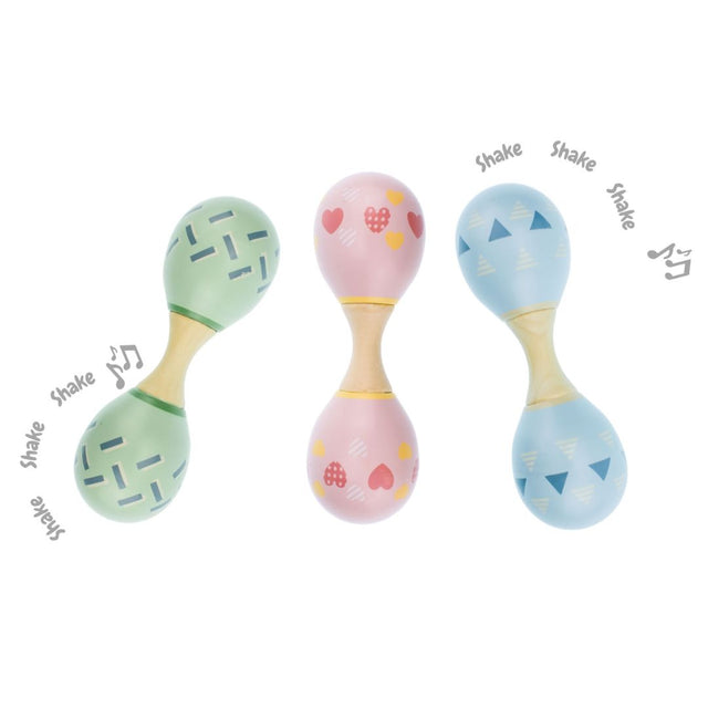 Double Ended Rainbow Maraca
