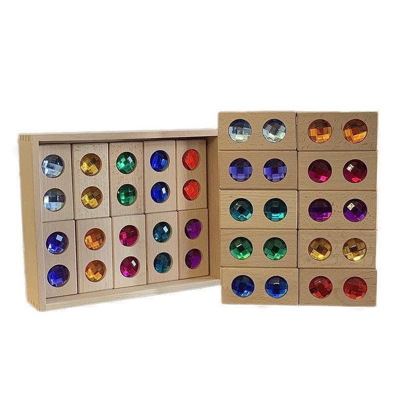 Double Gem Blocks/20pc