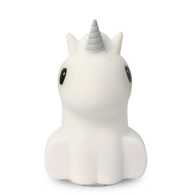 Duski Rechargeable Bluetooth Night Light - Silver Unicorn