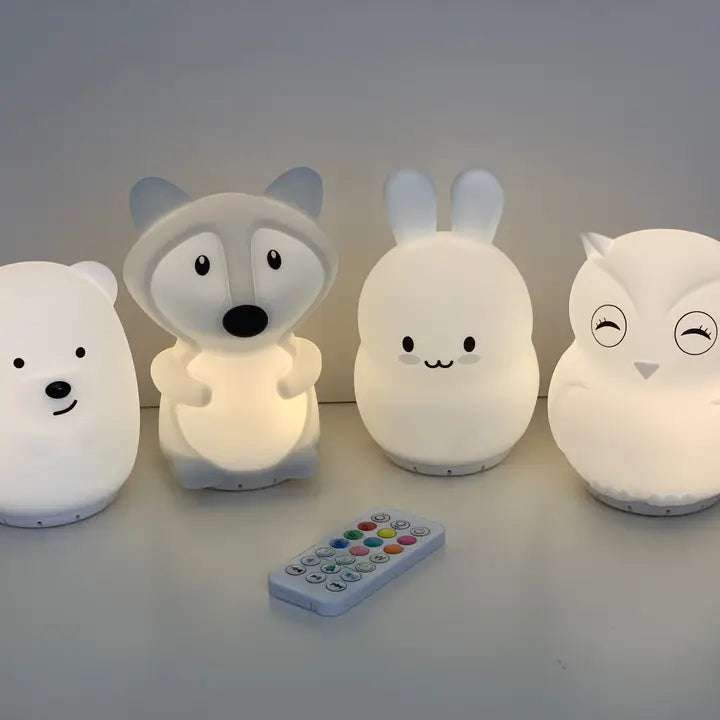 Duski Rechargeable Bluetooth Night Light - Bunny