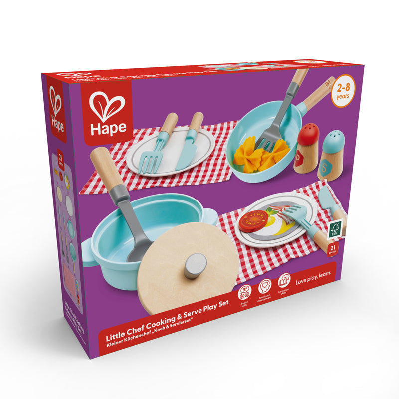 Little Chef Cooking & Serve Play Set