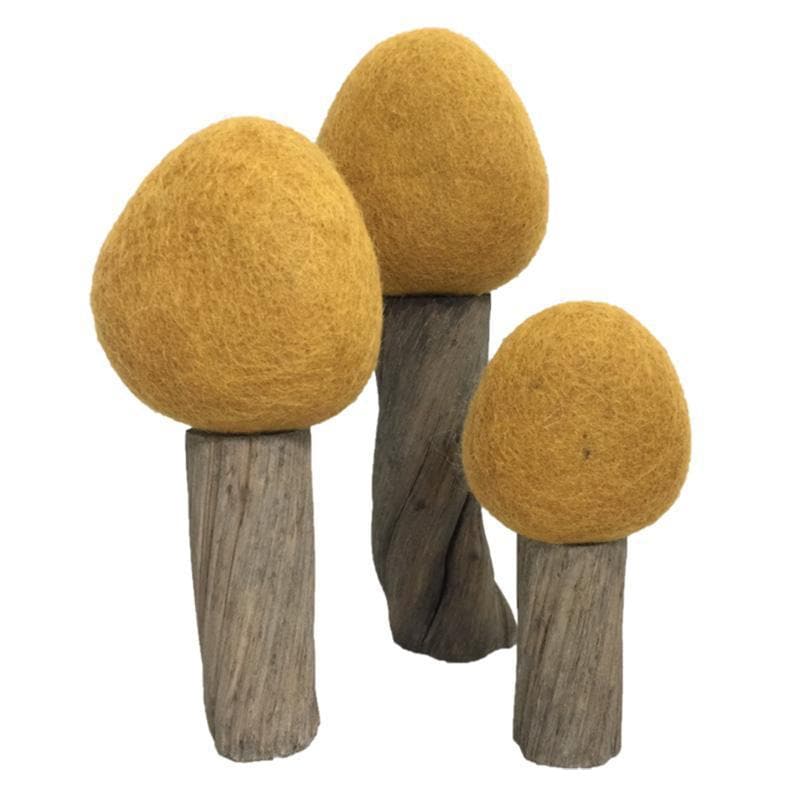 Earth Spring Trees - 3pc