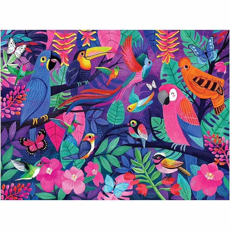 Family Puzzle 500pc - Birds of Paradise